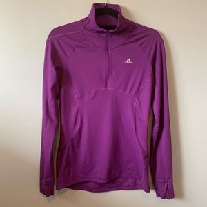 Adidas purple lightweight long sleeve top COPY